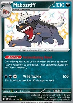 Mabosstiff - Destino di Paldea (Shiny Rare) [PAF-188]