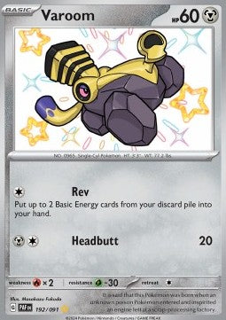 Varoom - Destino di Paldea (Shiny Rare) [PAF-192]