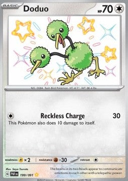 Doduo - Destino di Paldea (Shiny Rare) [PAF-199]