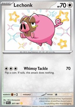 Lechonk - Destino di Paldea (Shiny Rare) [PAF-207]