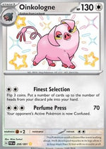 Oinkologne - Destino di Paldea (Shiny Rare) [PAF-208]