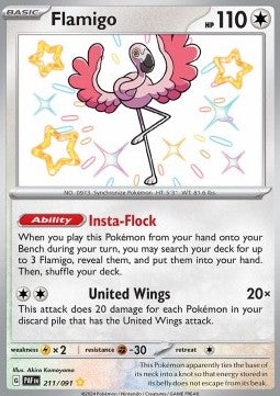 Flamigo - Destino di Paldea (Shiny Rare) [PAF-211]