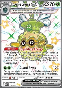 Forretress ex - Destino di Paldea (Shiny Ultra Rare) [PAF-212]