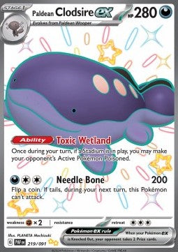 Clodsire di Paldea ex - Destino di Paldea (Shiny Ultra Rare) [PAF-219]