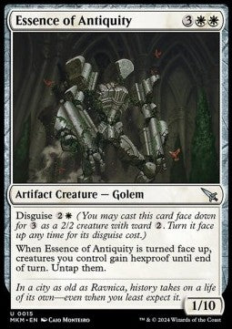 Essenza dell'Antichità - Delitti al Maniero Karlov (Uncommon) [MKM-15]