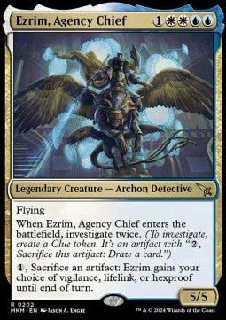 Ezrim, Capo dell'Agenzia - Delitti al Maniero Karlov (Rare) [MKM-202]