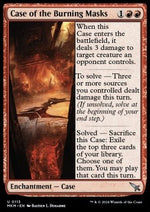 Caso delle Maschere Bruciate - Delitti al Maniero Karlov (Uncommon) [MKM-113]