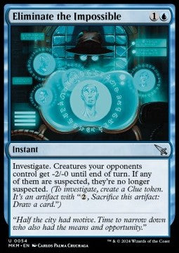 Eliminare l'Impossibile - Delitti al Maniero Karlov (Uncommon) [MKM-54]