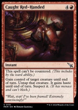 Colto in Flagrante - Delitti al Maniero Karlov (Uncommon) [MKM-115]