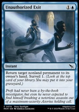 Uscita Non Autorizzata - Delitti al Maniero Karlov (Common) [MKM-74]