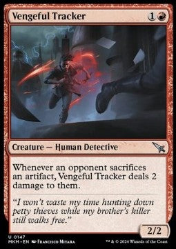 Inseguitore Vendicativo - Delitti al Maniero Karlov (Uncommon) [MKM-147]