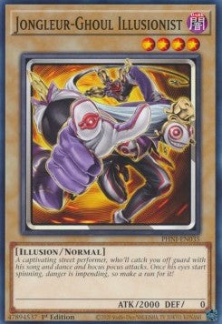 Illusionista Ghoul-Menestrello - Incubo Fantasma (Common) [PHNI-035]