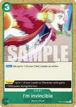 I'm invincible (ST11-005) - Starter Deck: Uta (Common) [ST-11-005]