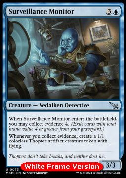 Supervisore della Sorveglianza - Delitti al Maniero Karlov (Uncommon) [MKM-73]