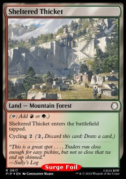 Boschetto Riparato - Mondi Altrove: Fallout: Extras (Rare) [XPIP-817]