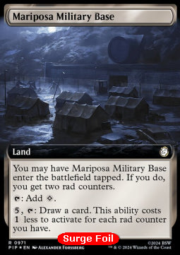 Base Militare di Mariposa - Mondi Altrove: Fallout: Extras (Rare) [XPIP-971]