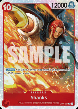 Shanks (OP06-007) - Wings of the Captain (Super Rare) [OP06-007]