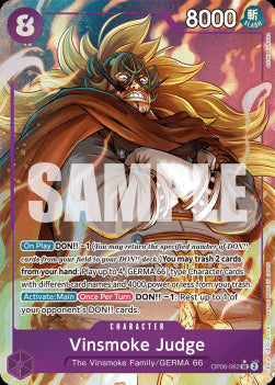 Vinsmoke Judge (OP06-062) - Wings of the Captain (Alternate Art) [OP06-062]