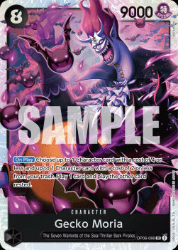 Gecko Moria (OP06-086) - Wings of the Captain (Super Rare) [OP06-086]