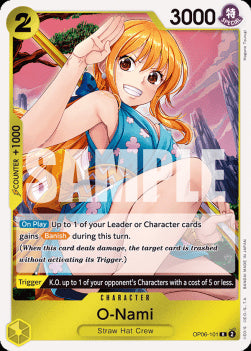 O-Nami (OP06-101) - Wings of the Captain (Rare) [OP06-101]