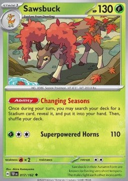 Sawsbuck - Cronoforze (Uncommon) [TEF-017]