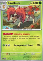 Sawsbuck - Cronoforze (Uncommon) [TEF-017]