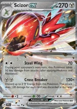 Scizor ex - Cronoforze (Double Rare) [TEF-111]