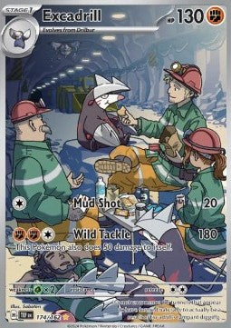 Excadrill - Cronoforze (Illustration Rare) [TEF-174]