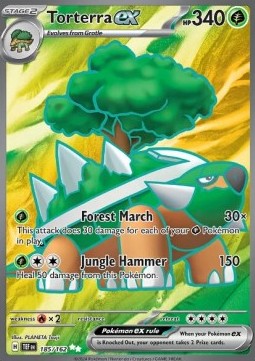 Torterra ex - Cronoforze (Ultra Rare) [TEF-185]