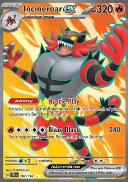 Incineroar ex - Cronoforze (Ultra Rare) [TEF-187]