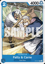 Patty & Carne (ST12-015) - Starter Deck: Zoro & Sanji (Common) [ST-12-015]