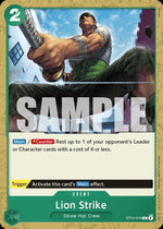 Lion Strike (ST12-016) - Starter Deck: Zoro & Sanji (Common) [ST-12-016]