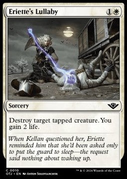 Ninna Nanna di Eriette - Banditi di Crocevia Tonante (Common) [OTJ-10]