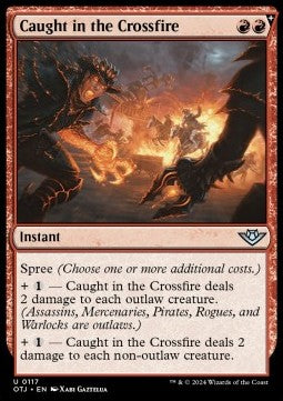 Preso nel Fuoco Incrociato - Banditi di Crocevia Tonante (Uncommon) [OTJ-117]