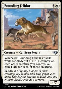 Felidar Balzante - Banditi di Crocevia Tonante (Uncommon) [OTJ-5]