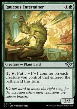 Intrattenitore Rumoroso - Banditi di Crocevia Tonante (Uncommon) [OTJ-177]