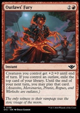 Furia dei Fuorilegge - Banditi di Crocevia Tonante (Common) [OTJ-136]