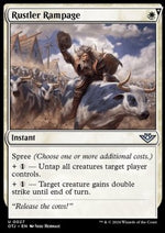 Furia del Ladro di Bestiame - Banditi di Crocevia Tonante (Uncommon) [OTJ-27]