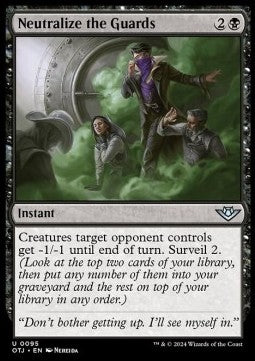 Neutralizzare le Guardie - Banditi di Crocevia Tonante (Uncommon) [OTJ-95]