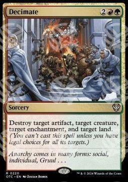 Decimare - Commander: Banditi di Crocevia Tonante (Rare) [OTC-220]