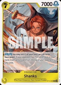 Shanks (ST13-009) - Ultra Deck: The Three Brothers (Common) [ST-13-009]