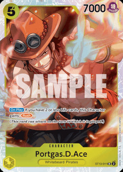 Portgas.D.Ace (ST13-011) - Ultra Deck: The Three Brothers (Super Rare) [ST-13-011]