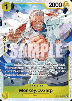 Monkey.D.Garp (ST13-013) - Ultra Deck: The Three Brothers (Super Rare) [ST-13-013]