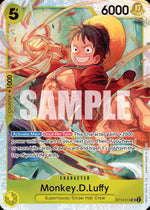 Monkey.D.Luffy (ST13-015) - Ultra Deck: The Three Brothers (Super Rare) [ST-13-015]