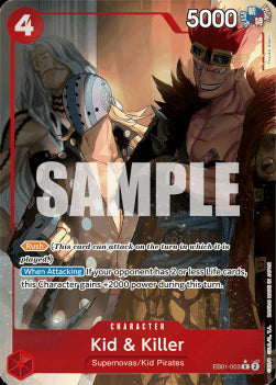 Kid & Killer (EB01-003) - Memorial Collection (Alternate Art) [EB01-003]