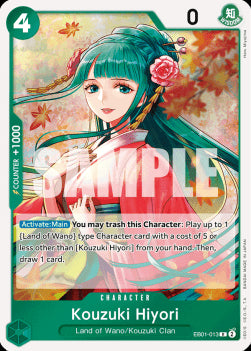 Kouzuki Hiyori (EB01-013) - Memorial Collection (Rare) [EB01-013]