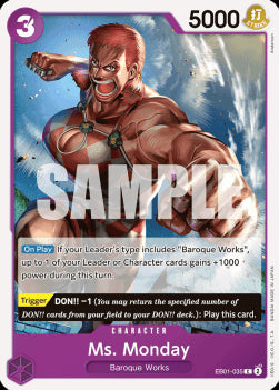 Ms. Monday (EB01-035) - Memorial Collection (Common) [EB01-035]