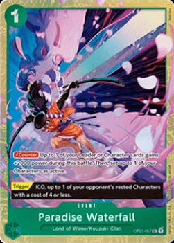 Paradise Waterfall (OP01-057) - Unnumbered Promos (Uncommon) [UP-OP01-057]