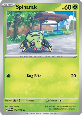 Spinarak - Crepuscolo Mascherato (Common) [TWM-004]