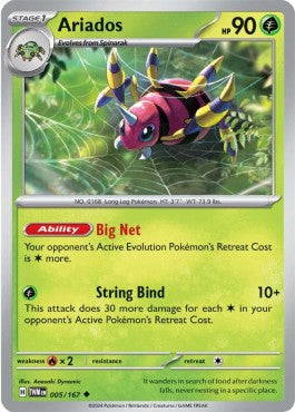 Ariados - Crepuscolo Mascherato (Uncommon) [TWM-005]